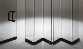 fold up glass doors